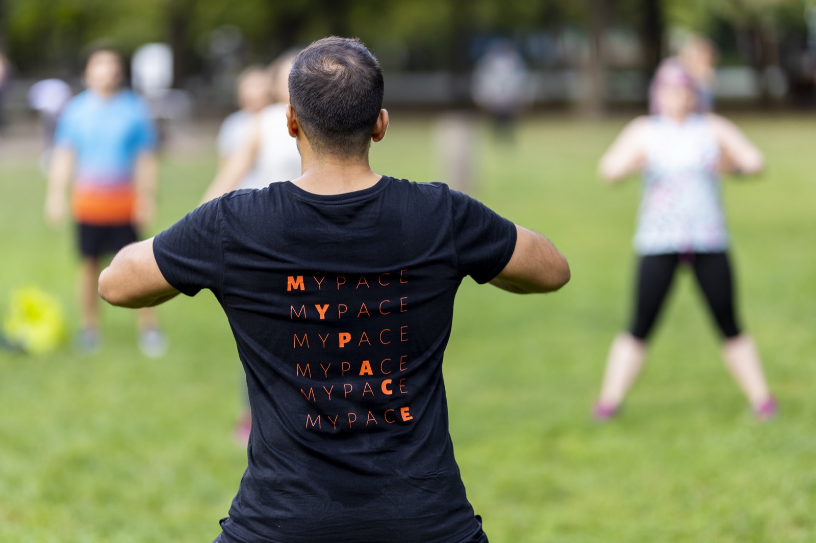 Corporate fitness by qualified sport and fitness coach in Vienna; outdoors