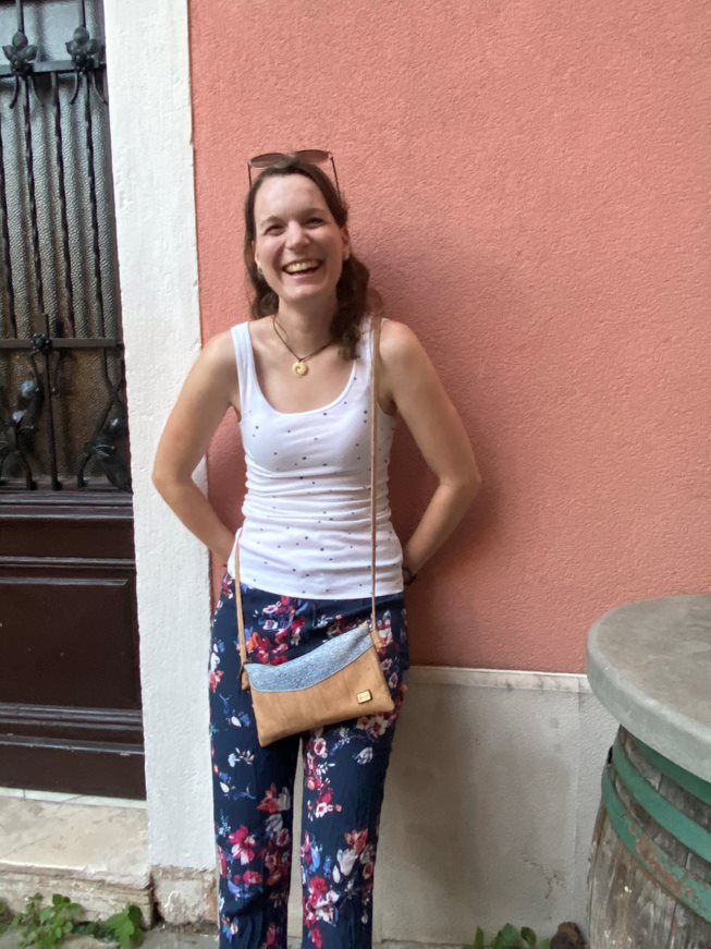 Happy woman who joined My Pace to feel good at an outdoor functional training